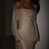 Annika | Vestido con efecto degradado