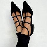 Giada - Tacones Altos con Tiras Cruzadas