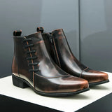 Lourenço - Elegantes Botines de Cuero