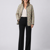 Amélie Floral Quilted Coat