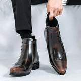 Lourenço - Elegantes Botines de Cuero