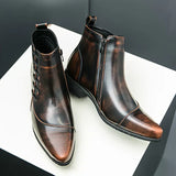 Lourenço - Elegantes Botines de Cuero