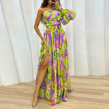 Filippa | Vestido Asimétrico de Una Manga