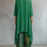 Ginevra | Asymmetrical Floral Fluid Set