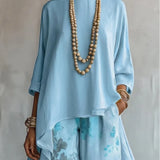 Ginevra | Asymmetrical Floral Fluid Set