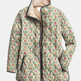 Amélie Floral Quilted Coat