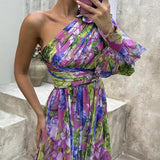Filippa | Vestido Asimétrico de Una Manga