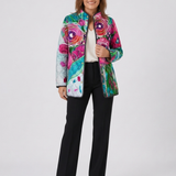 Chaqueta Acolchada Floral Acuarela Lucie