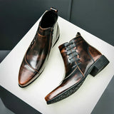 Lourenço - Elegantes Botines de Cuero
