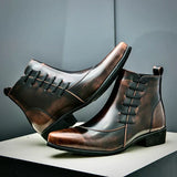 Lourenço - Elegantes Botines de Cuero