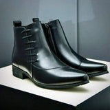 Lourenço - Elegantes Botines de Cuero
