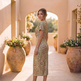 Antonella | Vestido Elegante de Tejido Ligero y Fluido