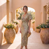 Antonella | Vestido Elegante de Tejido Ligero y Fluido