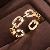 Złoty Pierścionek 'Łańcuch Promieni'