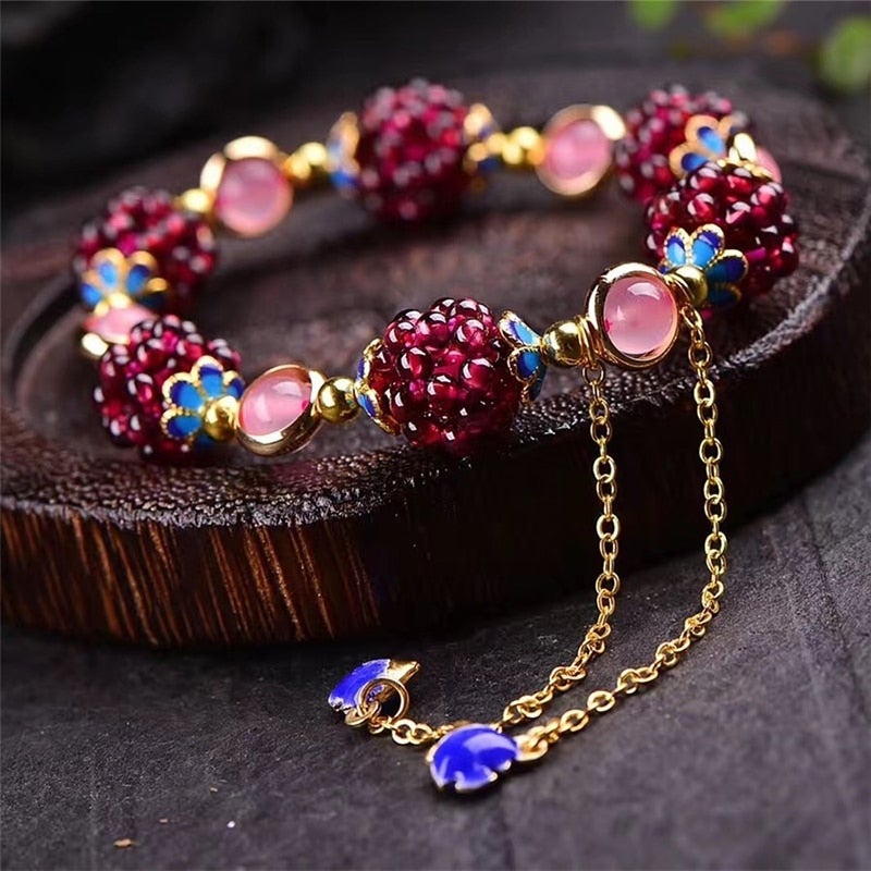 Bransoletka Berries z Kamieni Naturalnych