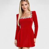 Laure | Vestido de Terciopelo Elegante