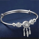 Silver Dreamcatcher Bracelet