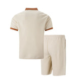 Conjunto de Polo de Tejido Waffle