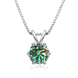 "Elegancki Naszyjnik Solitaire z Moissanitem" can be rewritten as "Stylowy Naszyjnik Solitaire z Moissanitem".