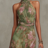 Livia - Elegante Vestido Maxi con Diseño Floral