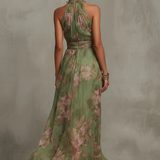 Livia - Elegante Vestido Maxi con Diseño Floral