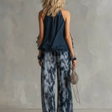 Élise | Conjunto Elegante y Liviano con Blusa Suelta y Pantalones Anchos