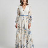 Anaïs | Maxi Vestido Floral de Manga Larga