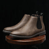 Dinis - Botas Chelsea de Piel