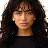 Złote kolczyki z pereł Giselle - Elegancki design
