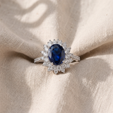 Vionne Saphirae Silver Ring