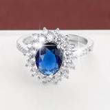 Vionne Saphirae Silver Ring