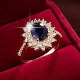 Vionne Saphirae Silver Ring