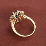 Vionne Saphirae Silver Ring