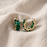 Rowena Emeris Earrings | Elegant Gold Design