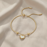 Timeless Heart-Shaped Bracelet – A Graceful Emblem of Love