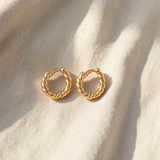Luna Spiral Earrings – A Chic Accent for Any Style