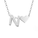 Personalizowany srebrny naszyjnik Amor Eterno z indywidualnym napisem