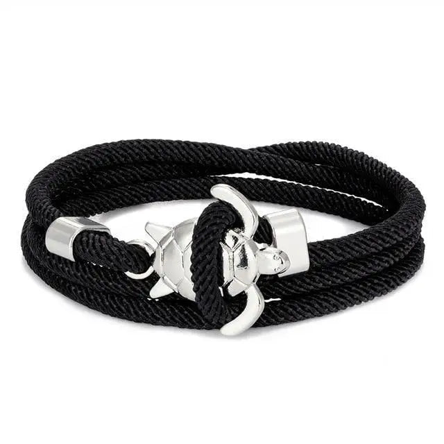 Ręcznie Wykonana Bransoletka z Muszli Żółwia Morskiego