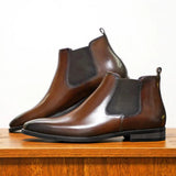 Pedro - Botas Chelsea de Piel